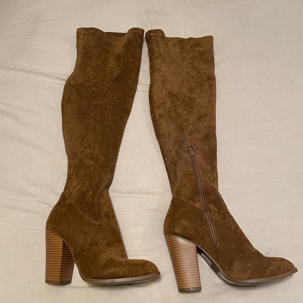 Brown Over the knee boots